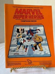 lot 224 image: TSR Marvel Super Heroes Campaign Book and Marvel Super Heroes Battle Book