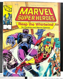 lot 266 image: Marvel Super Heros Reap the Whirlwind Role Playing Game by Carolyn and Warren Spector