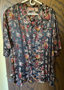 lot 281 image: Two Short Sleeved Button Up Shirts by Coupe de Lux and Spanish Harlem