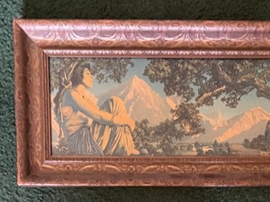 lot 400 image: The Rabaiyat Framed Print by Maxwell Parrish