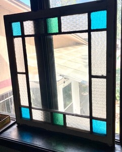 lot 430 image: Sensational Stained Glass Window
