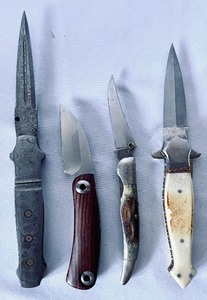 lot 435 image: 4 Vintage Pocket Knives