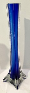 lot 436 image: Four Decorative Glass Vases