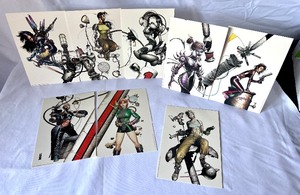 lot 60 image: Wildstorm New Horizon Portfolio by Travis Charest