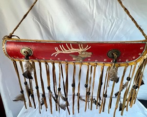 lot 56 image: Artisan Navajo Quiver and Arrow Holder