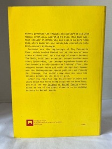 lot 44 image: Origins of Marvel Comics by Stan Lee