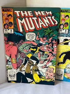 lot 42 image: The New Mutants Comics No. 8, 9 and 10