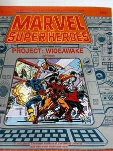 lot 196 image: Book Marvel Super Heroes Project Wild Awake Jeff Grubb 6861