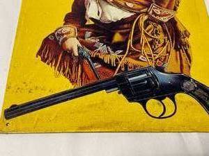 lot 342 image: Hopkins And Allen Wild West Wall Mount Sign