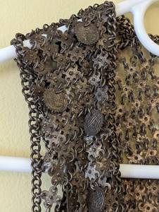 lot 83 image: Heavy Chain Metal Vest