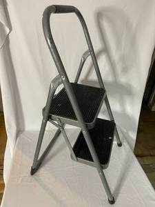 lot 351 image: Easy Reach Folding Two Step Stool