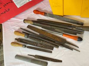 lot 361 image: Two Used Tool Boxes Approximately 23 Inches Long with Files