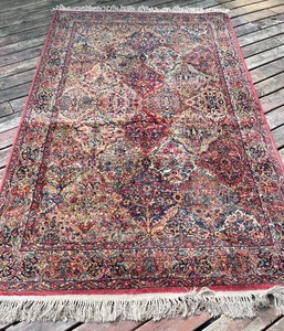 lot 452 image: Vintage Colorful Area Rug
