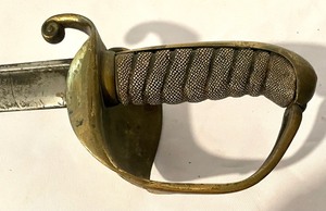 lot 464 image: Vintage Metal Sword