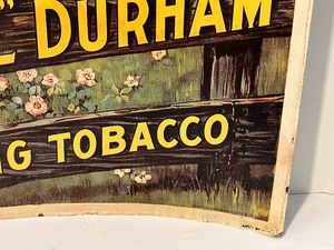 lot 454A image: Vintage Bull Durham Tobacco Ad