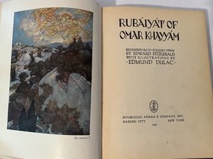 lot 457A image: Book Rubaiyat of Omar Khayyam