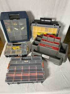 lot 504 image: Plastic Hardware Storage Lot
