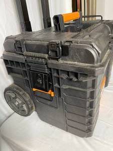 lot 523 image: Rigid Rolling Tool Box With Drywall Tools