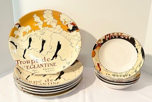 lot 312 image: Set of 10 Sango Cabaret Plates (x6) and Bowls (x4)