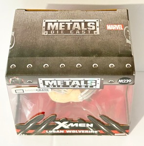 lot 300 image: Metals Die Cast Marvel X-Men Logan Wolverine #M239 Loot Crate Exclusive