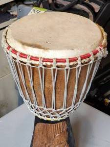 lot 90B image: African Djembe
