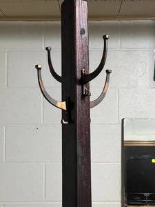 lot 36 image: Wood Coat Tree