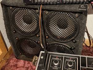 lot 48 image: Peavey Amplifier, Speaker, Blue Tube and Audio Logic