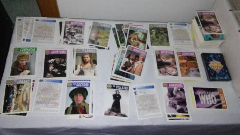 lot 189 image: Doctor Who Trading Cards