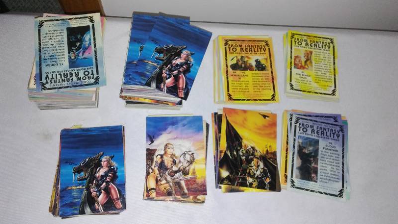 lot 193 image: Luis Royo Fantasy Art Collector Cards