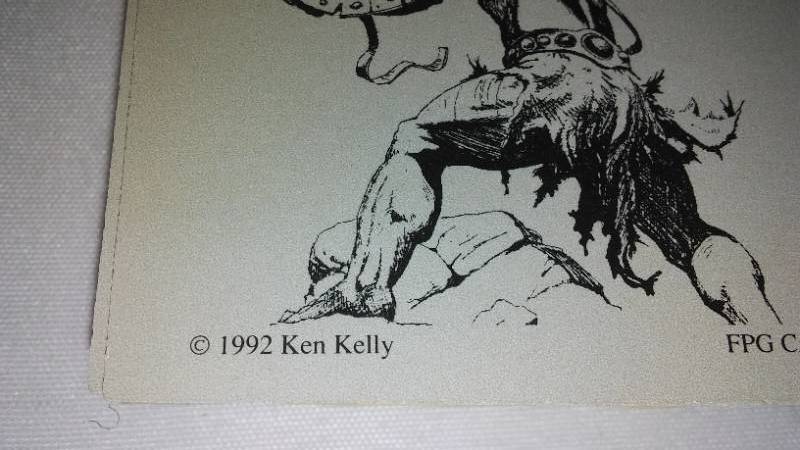 lot 195 image: Ken Kelly, FPG Cards