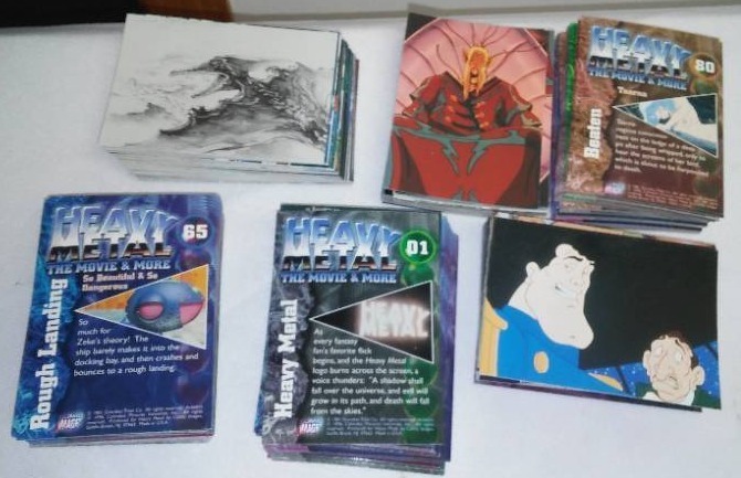 lot 291 image: Heavy Metal Fantasy Art Trading Cards, Taarna