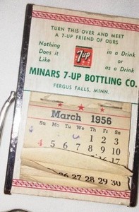 lot 204 image: Vintage advertising items.