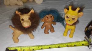 lot 214 image: Trolls (3) rare animals.