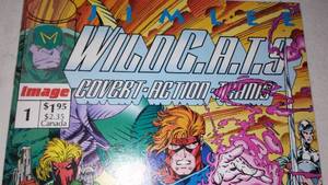 lot 245 image: Image Jim Lee Wild C.A.T.9. no. 1 of 3. August 1992.