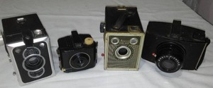 lot 269 image: Vintage Cameras (4) Ansco (2),