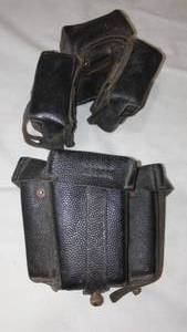 lot 284 image: WW II Clip Carriers for belt.