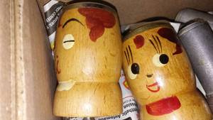 lot 290 image: Dozens of Salt and Pepper shakers.