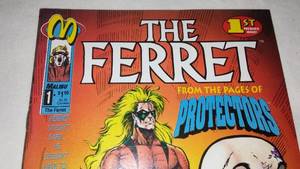 lot 311 image: Malibu Comics, The Ferret, no. 1 issue, September 1992.