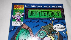 lot 323 image: Beetlejuice comic book issue no 1. October 1991.