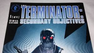 lot 329 image: The Terminator Secondary objectives comic book. No. issue.