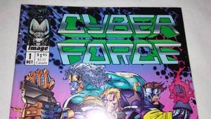 lot 330 image: Cyber Force comic book.