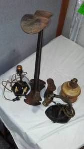 lot 338 image: Lamps and coddler tools.