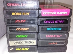 lot 342 image: Atari games Circa 70s and 80s
