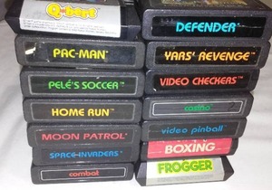 lot 344 image: Atari games Circa 70s and 80s