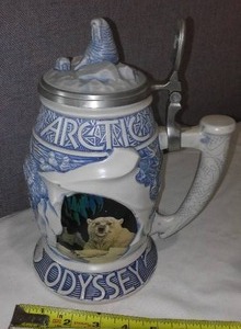 lot 350 image: Artic Odyssey ceramic Stein.