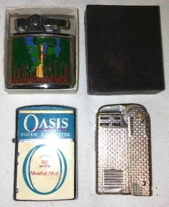 lot 386 image: Vintage Lighters.