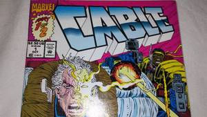 lot 392 image: Marvel Cable, No. 1 issue.