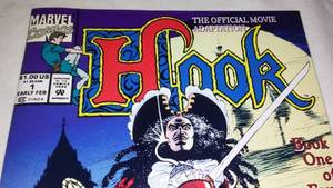 lot 401 image: Marvel Hook. The official movie adaptation. No. 1 issue.