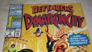 lot 406 image: Marvel, Defenders of Dynatron City. No. 1 issue.
