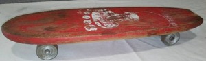 lot 219 image: Tenderfoot Vintage Skateboard.